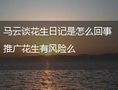 马云谈花生日记