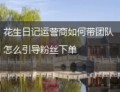 花生日记运营商