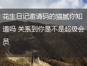 花生日记邀请码,邀请码