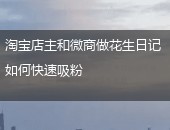 花生日记如何吸粉