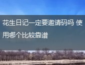 花生日记邀请码