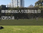 微信被动加人