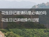 花生日记,花生日记邀请码