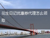 花生日记优惠券