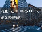花生日记,双11大战