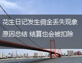 花生日记,花生日记佣金丢失
