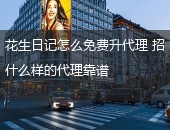 花生日记升代理,花生日记招代理