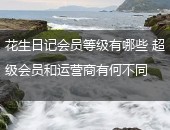 花生日记会员等级